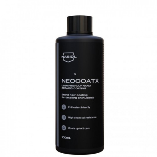 Nasiol NeoCoatX 100ml –easy to apply nano ceramic coating