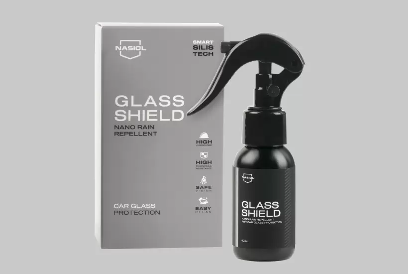 Nasiol GlasShield Water Repellent Coating Nano Rain Repellent